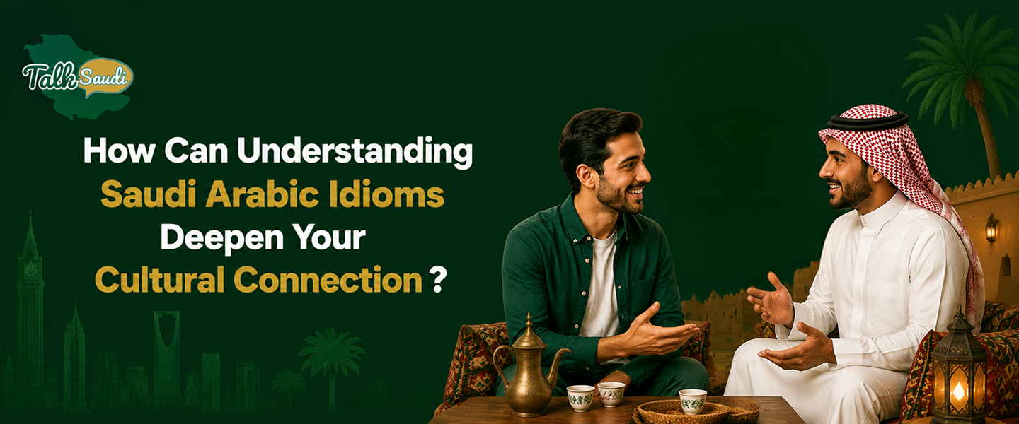 How Can Understanding Saudi Arabic Idioms Deepen Your Cultural Connection ?